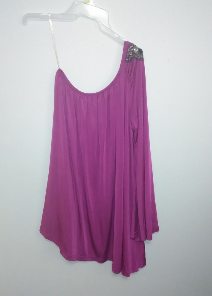 One Shoulder Mini Dress L/XL